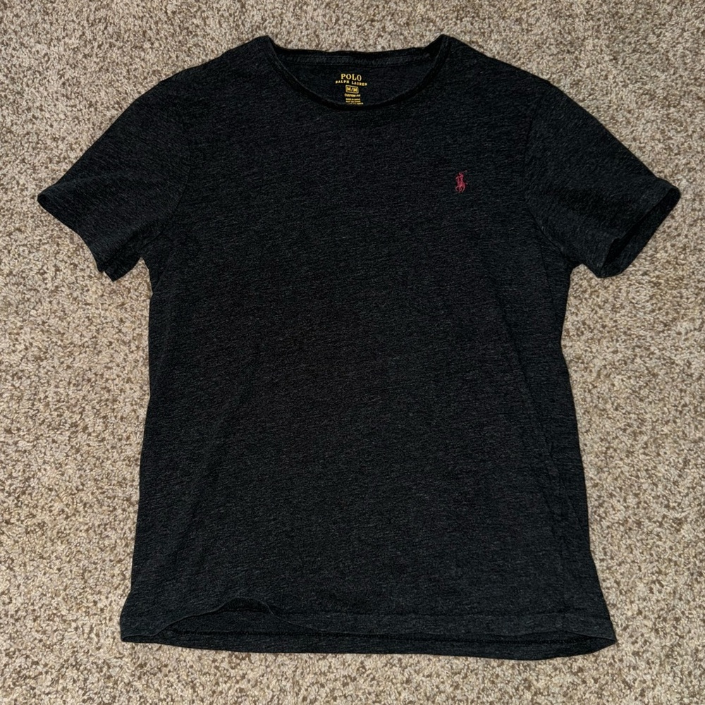 Polo Ralph Lauren T-shirt Black Marl Mens Size Medium